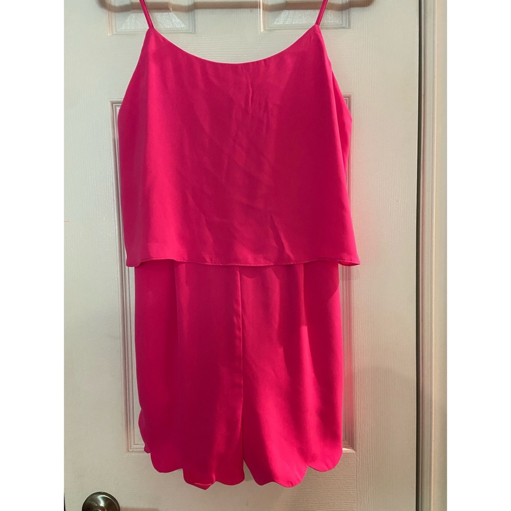 Fuchsia Romper